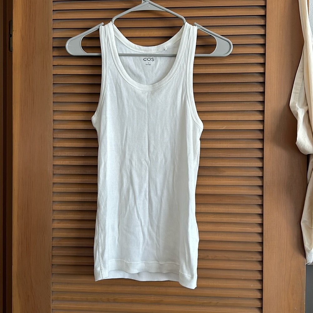 COS White Tank Top